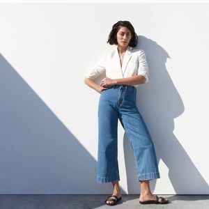 Everlane Edition 02 Wide Leg Cropped Jean
